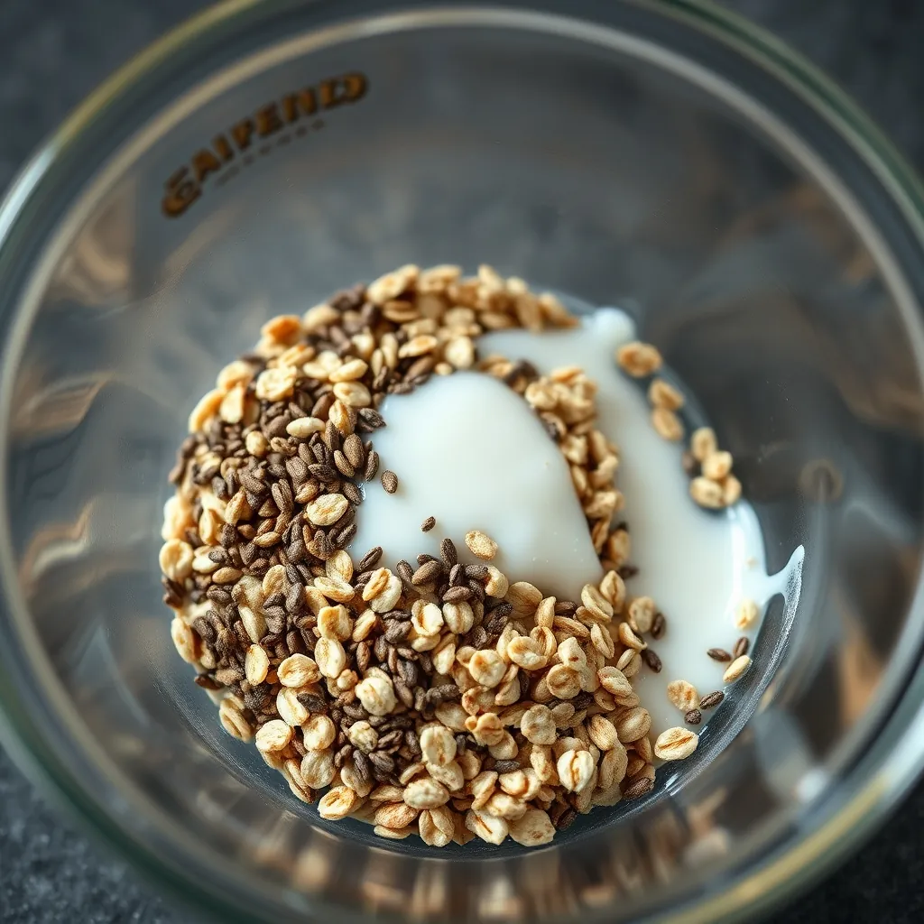 Rolled oats chia