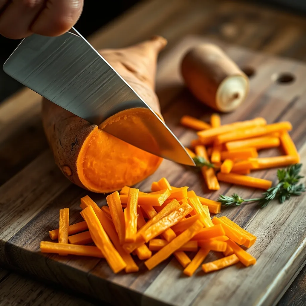Sharp chefs knife