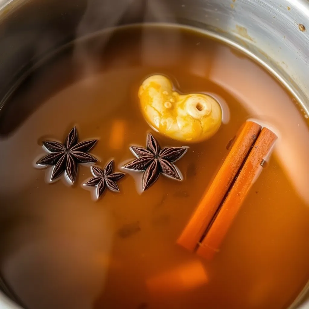simmering pot beef