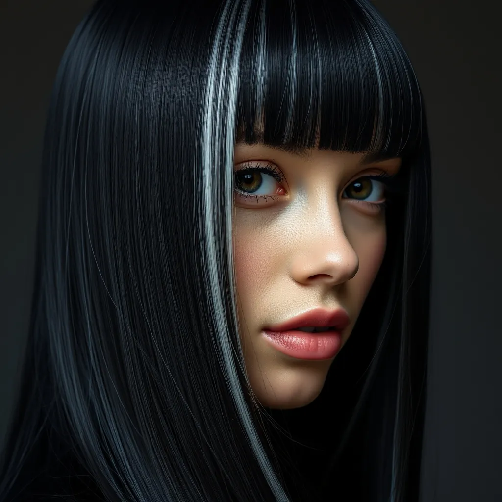 Sleek straight style