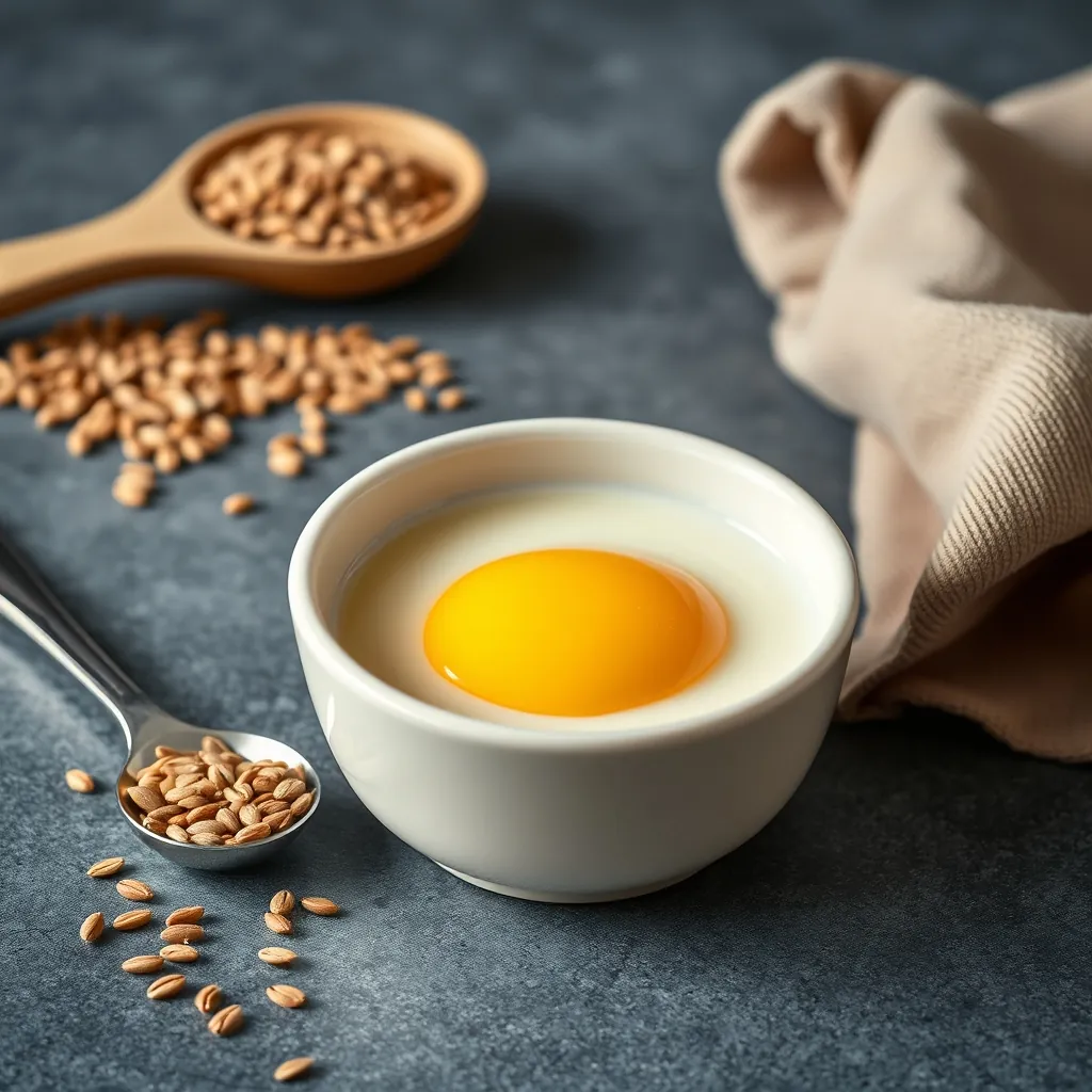 Small bowl prepared