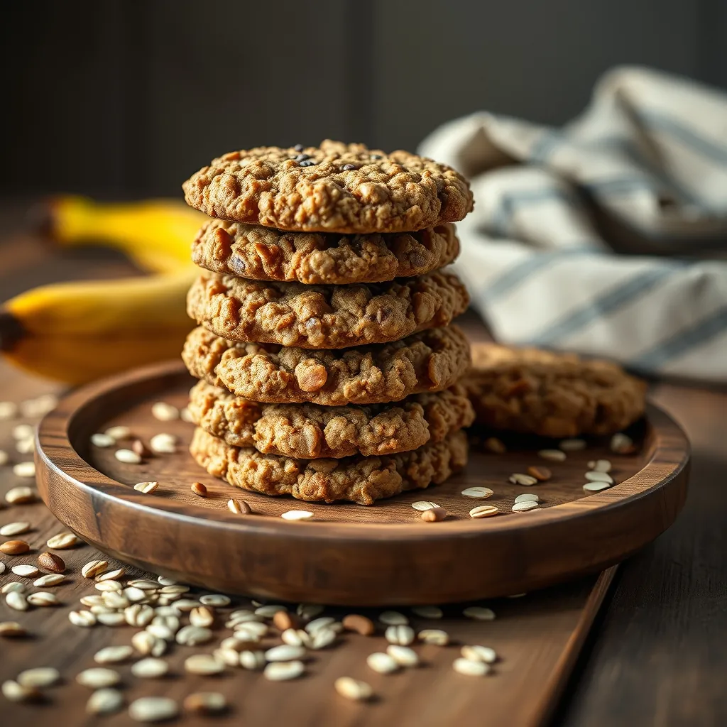 No-Bake Oatmeal Banana Breakfast Cookies: A Healthy 10-Minute Recipe