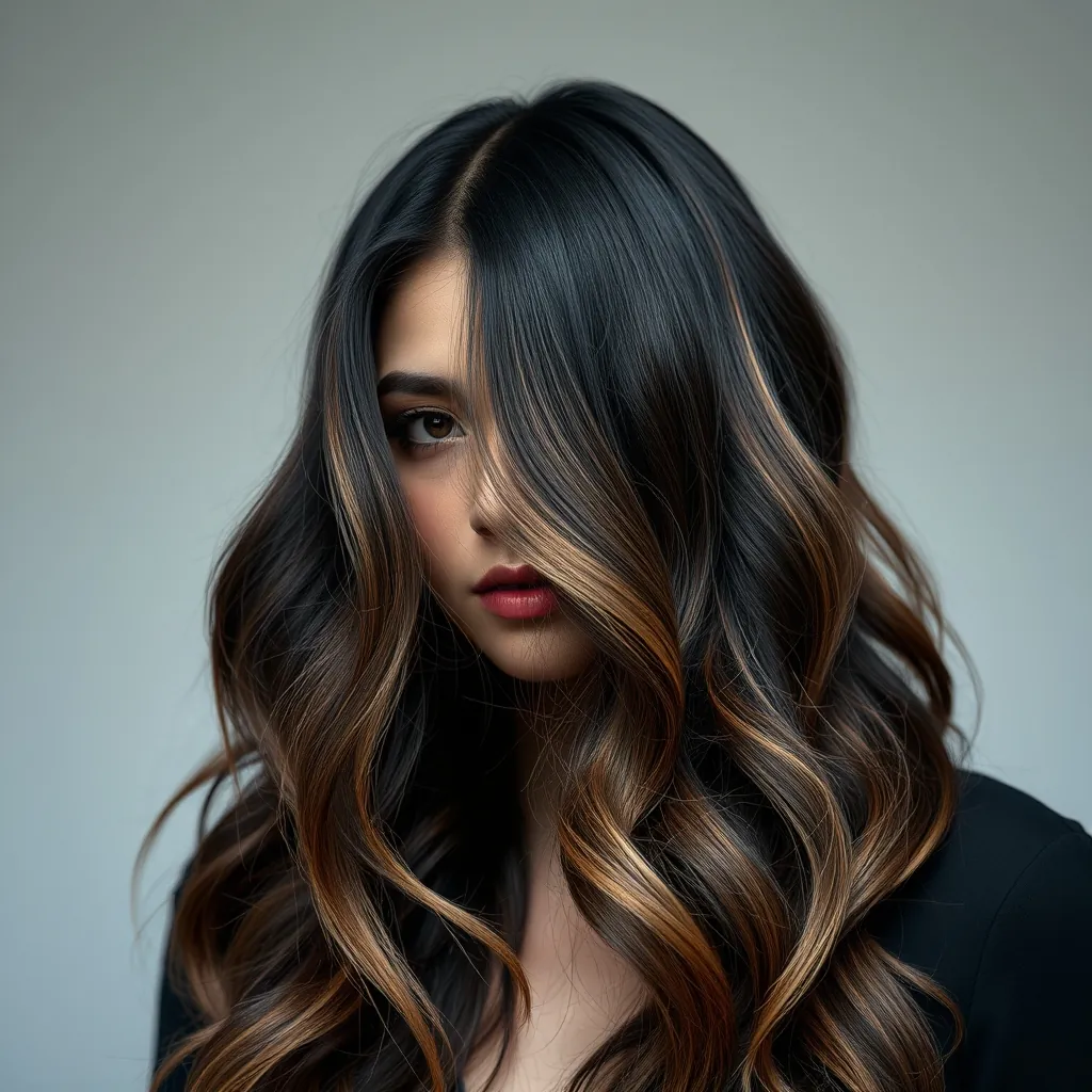 Styled loose waves