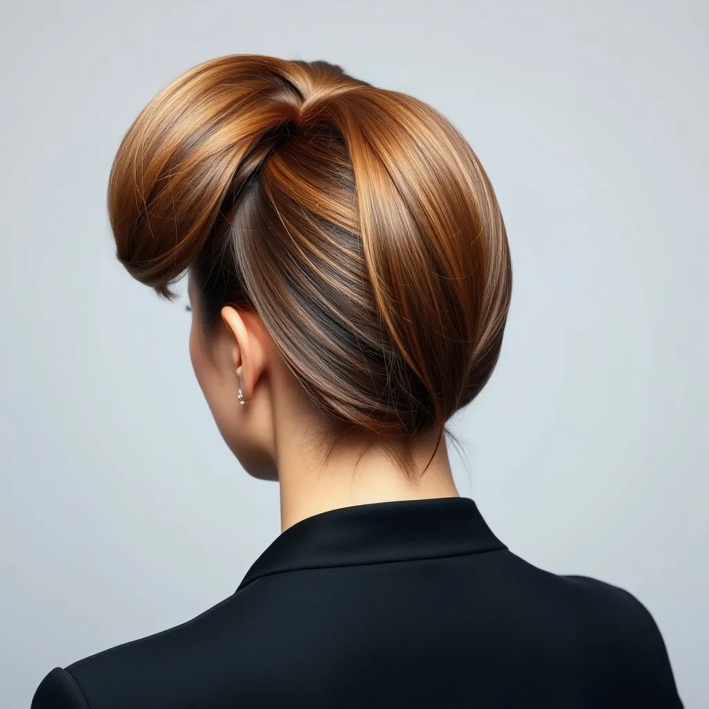 styled woman sleek