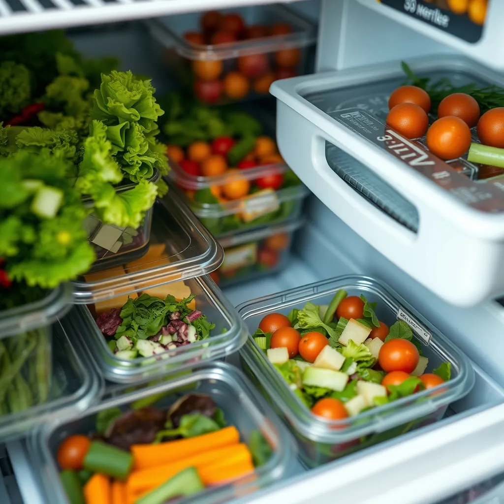 Vegetable crisper drawer