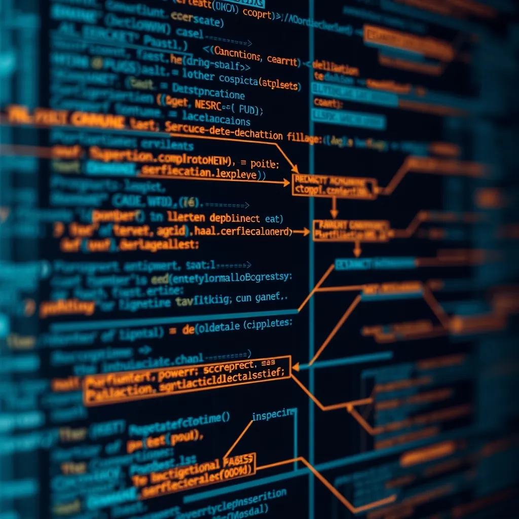 Abstract visualization interconnected