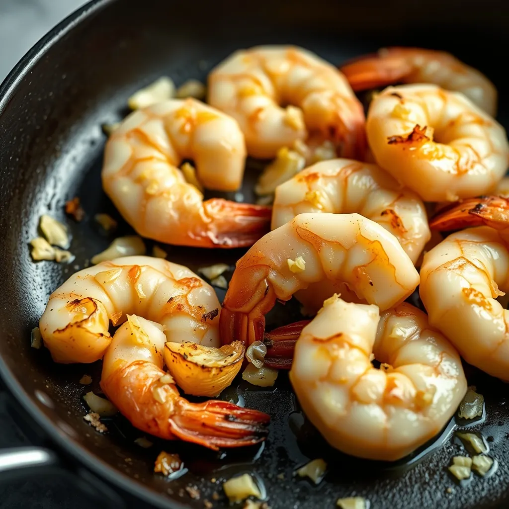 Burnt garlic bits