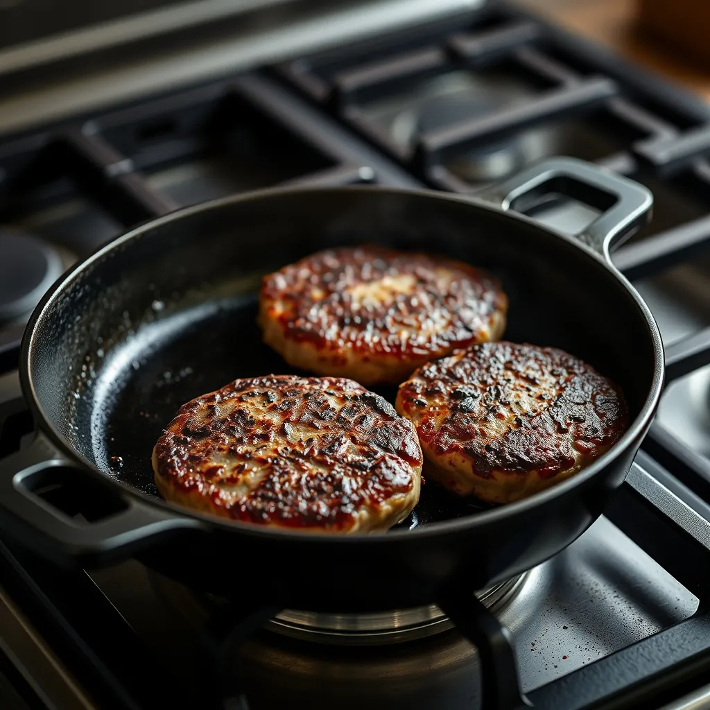 Cast iron skillet