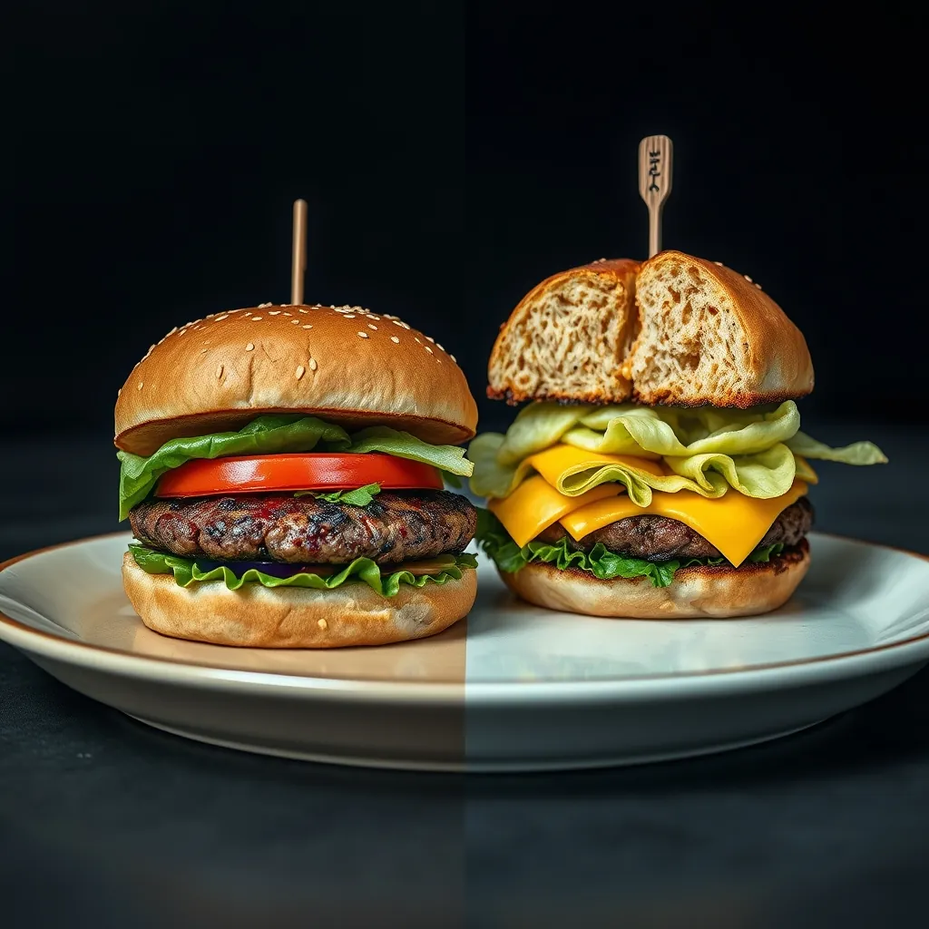 Comparison perfectly cooked