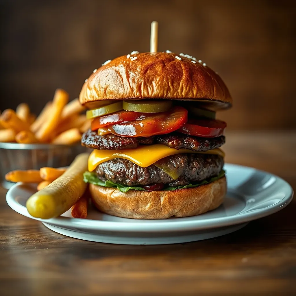 Completed classic beef