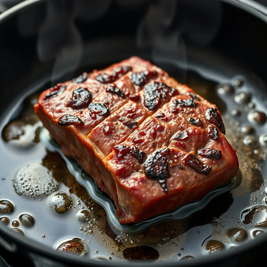 Cubed chuck roast