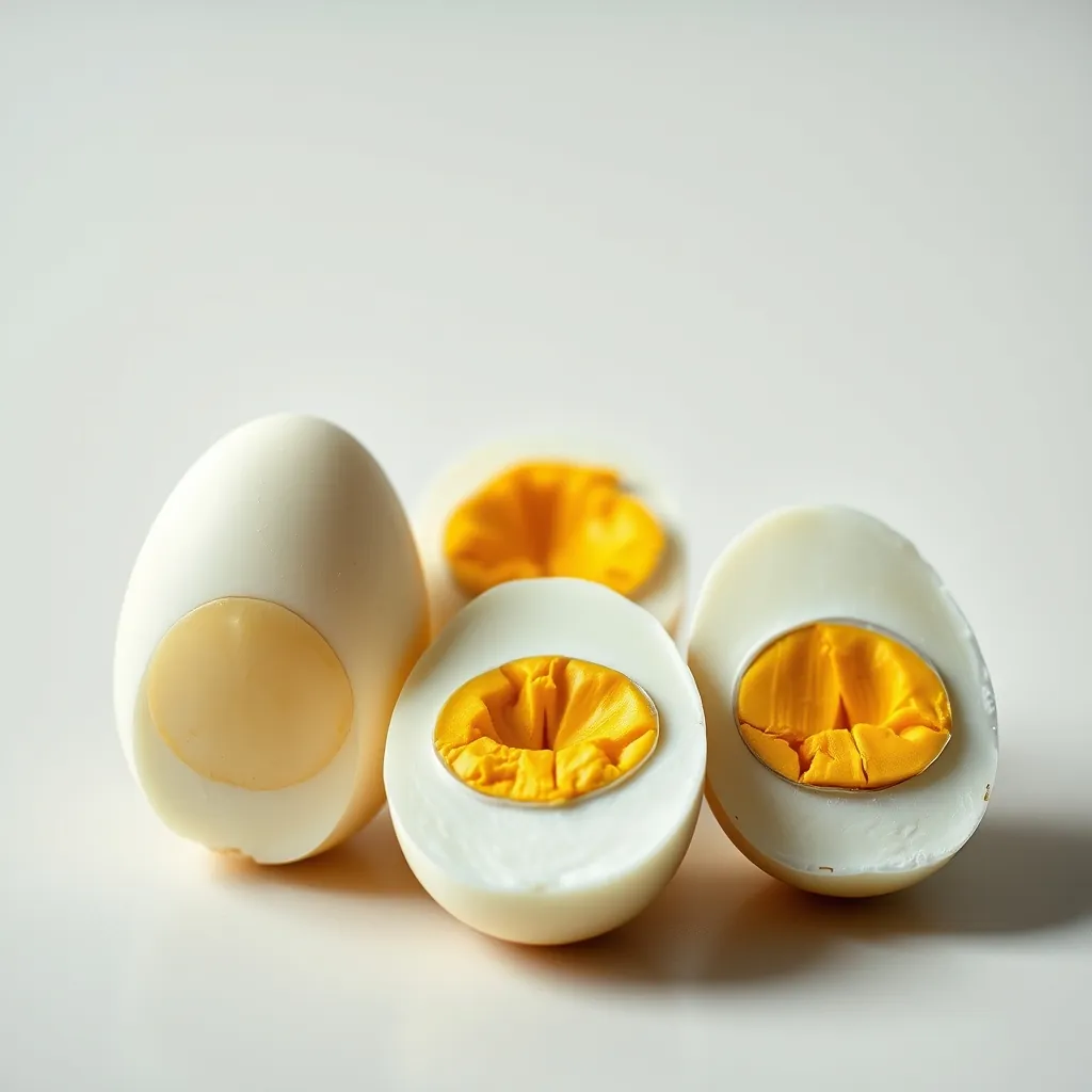 Hardboiled doneness levels