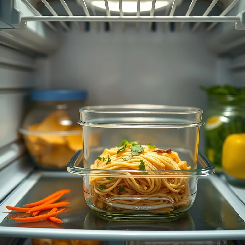 Storing leftover pad