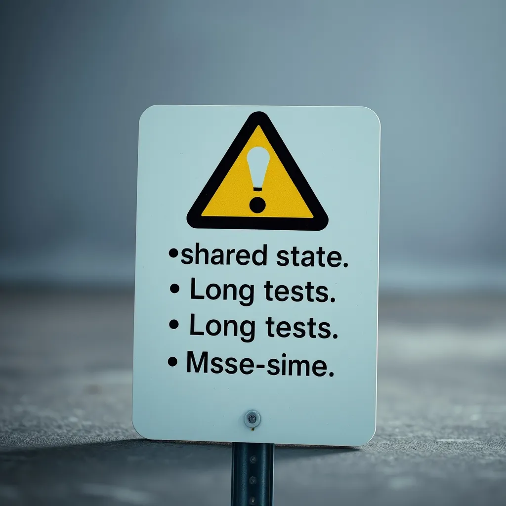 Warning sign icon