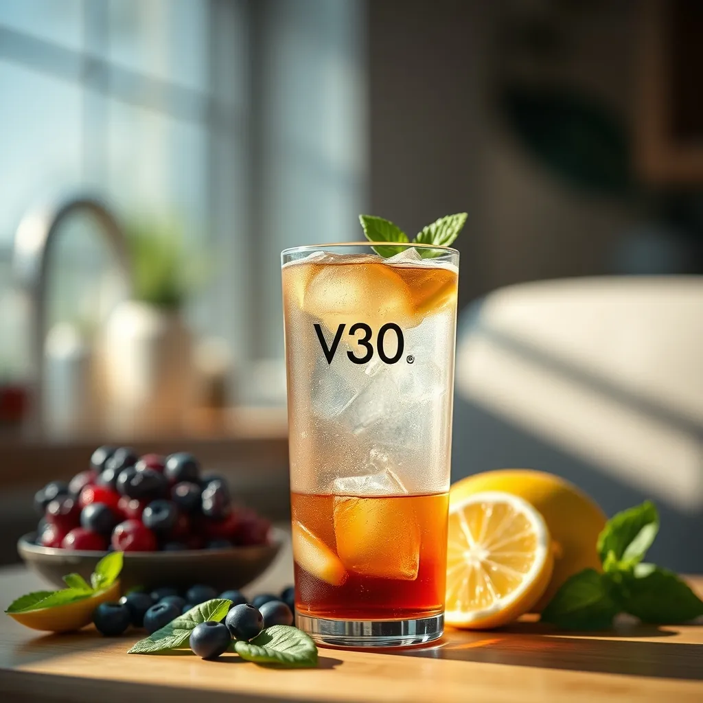 V30アイスティーと健康的なライフスタイル V30アイスティーと健康的なライフスタイル