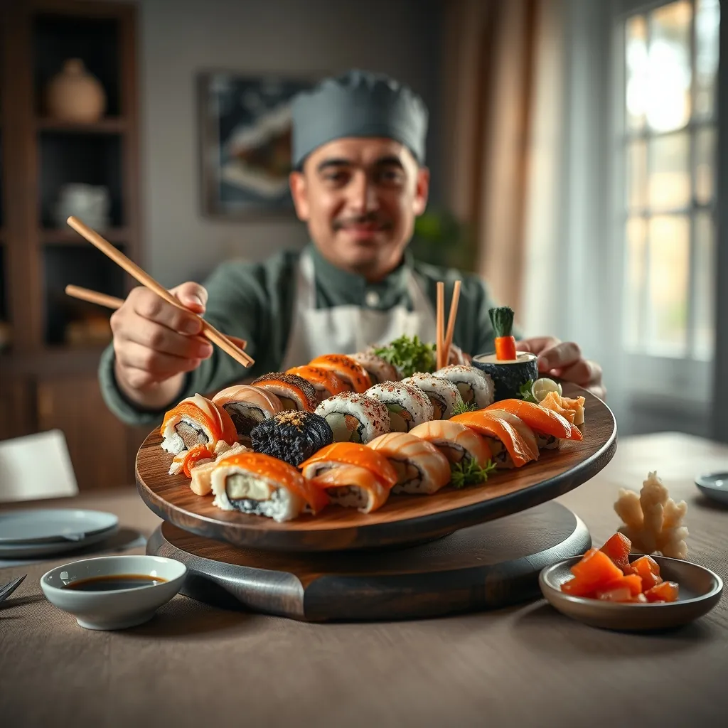 あなたの手で完成した寿司が、食卓の主役になる あなたの手で完成した寿司が、食卓の主役になる