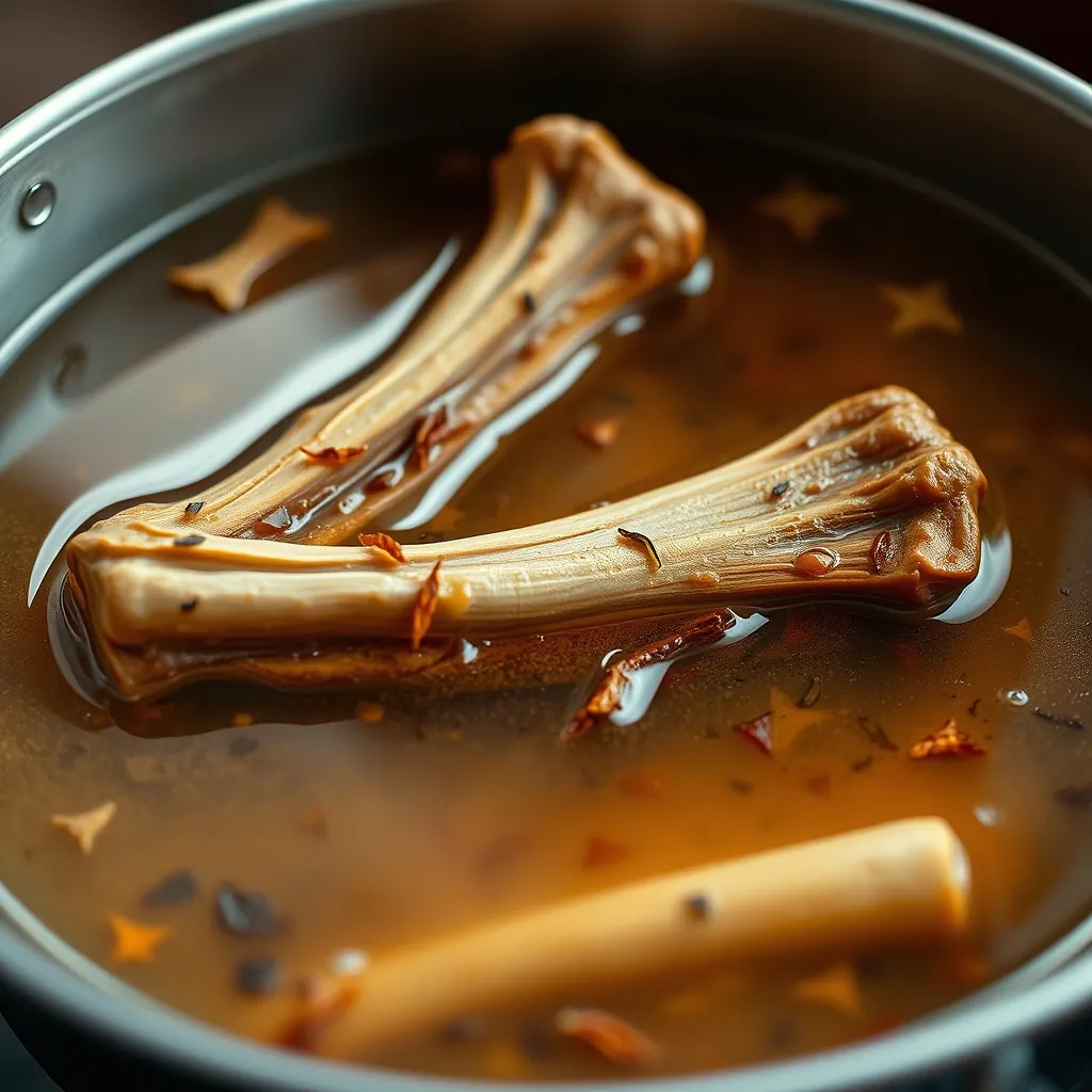 Beef bones oxtail