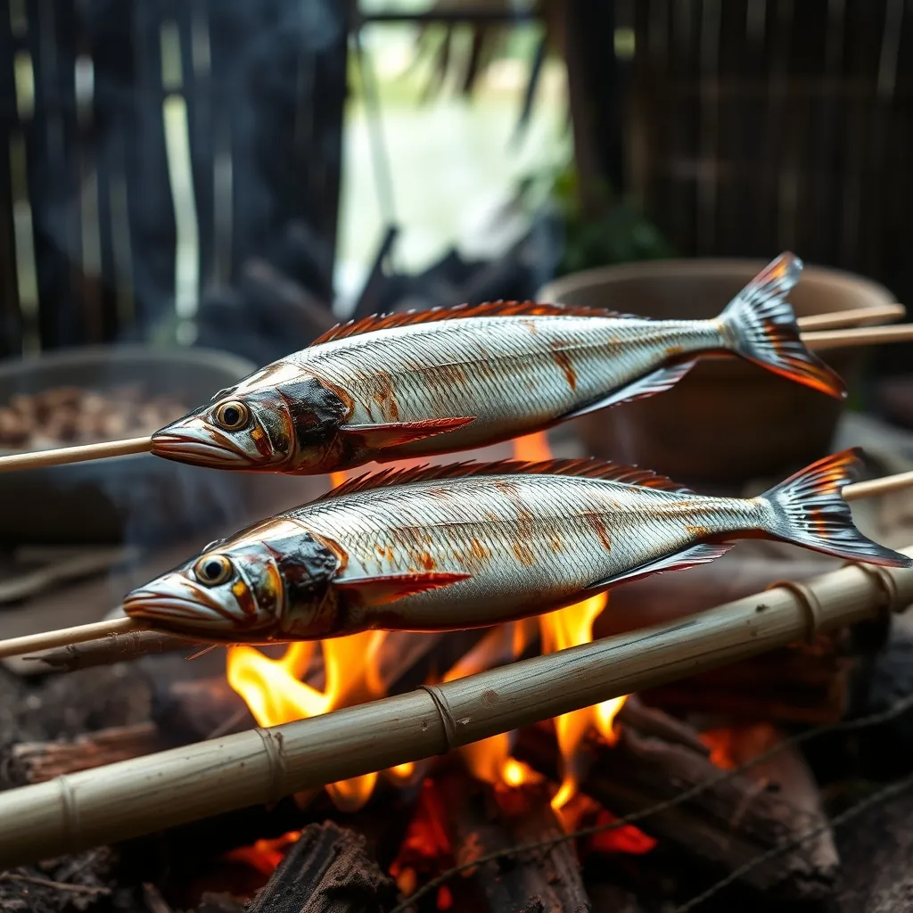 Cá lóc nướng trui - món ngon dân dã của miền Tây