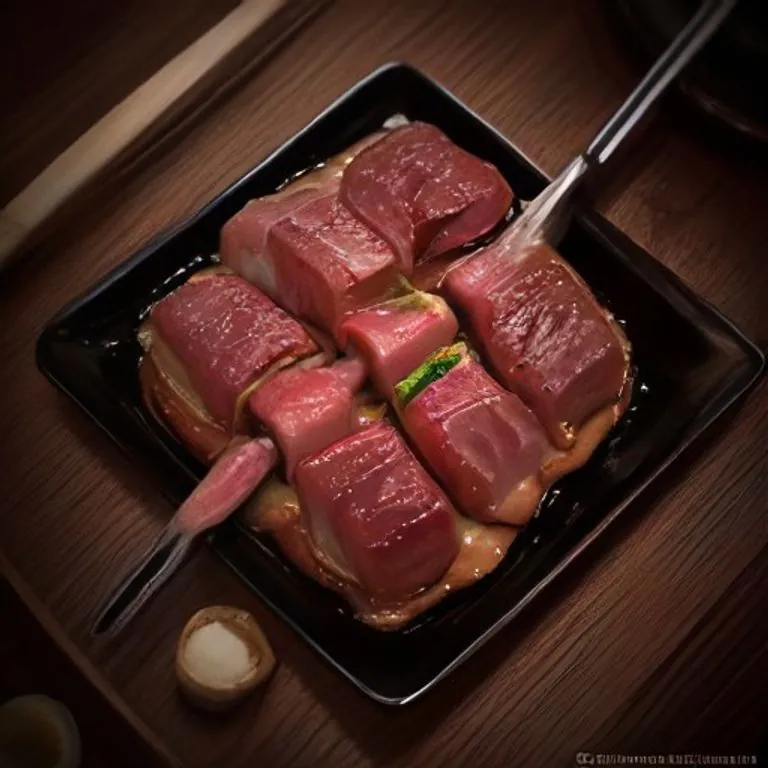 Các bước sơ chế và ướp thịt cho món bún chả Hà Nội