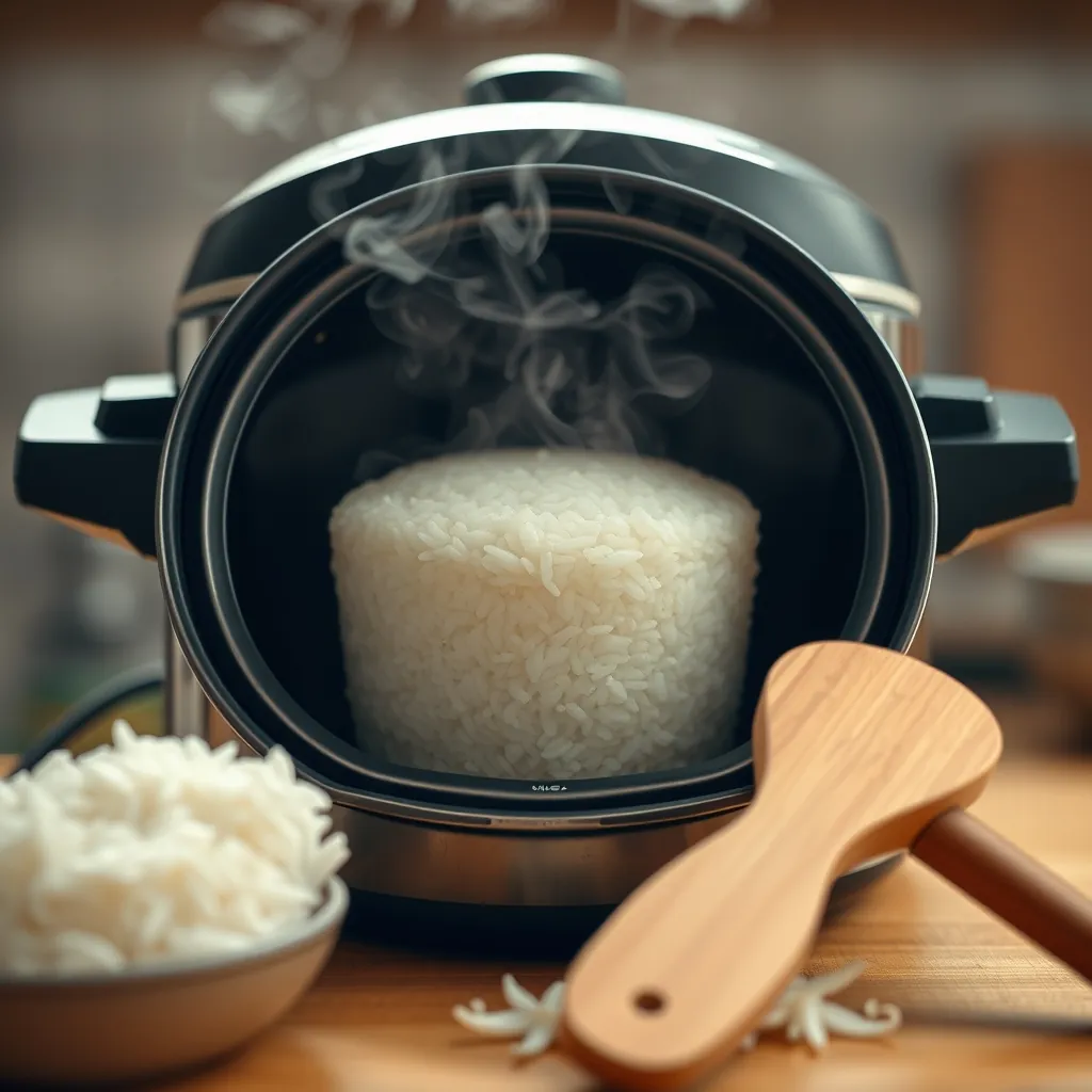 炊き上がったばかりの艶やかな寿司飯
