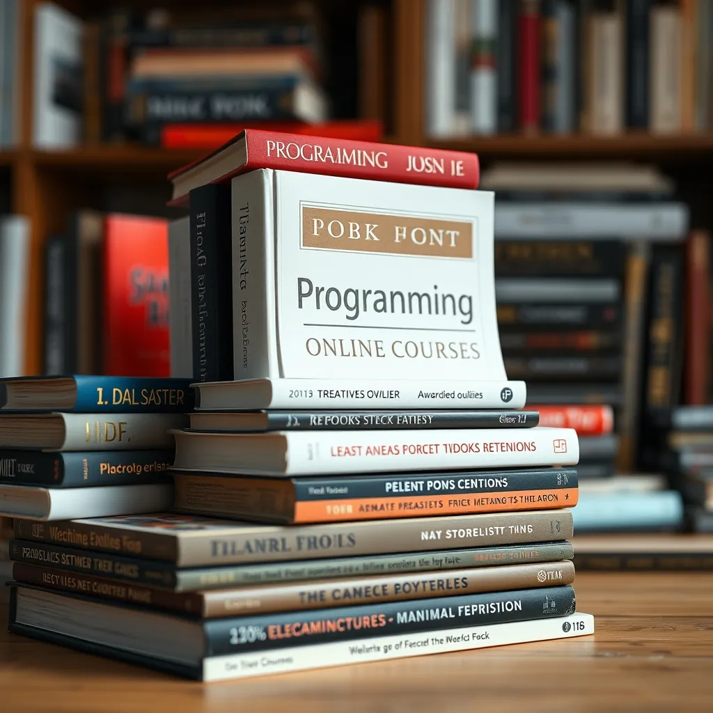 Collection programming books