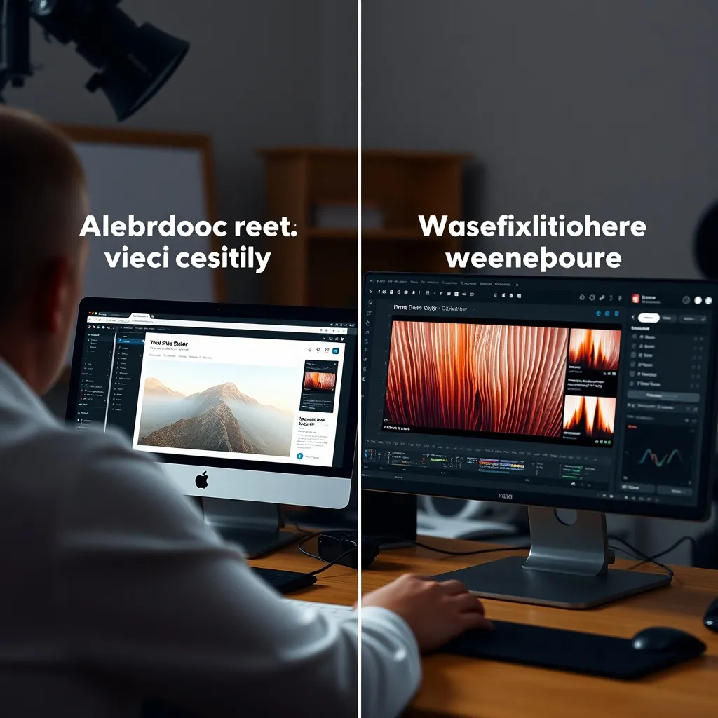 So sánh giao diện trình chỉnh sửa WordPress truyền thống và trình tạo trang hiện đại Comparison chart traditional