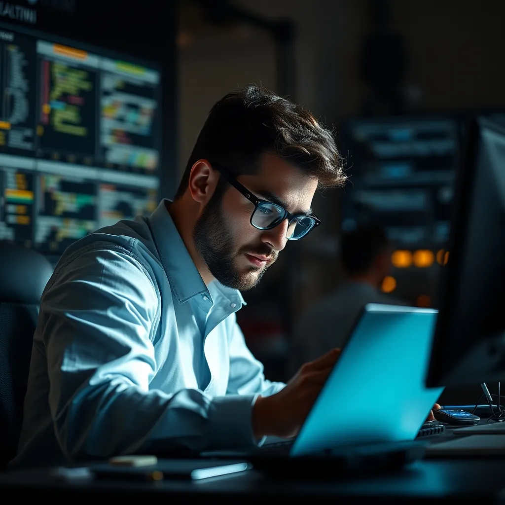 Conceptual image of problem-solving using programming Conceptual image problemsolving
