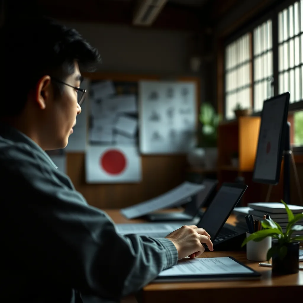 Criteria evaluating japanese