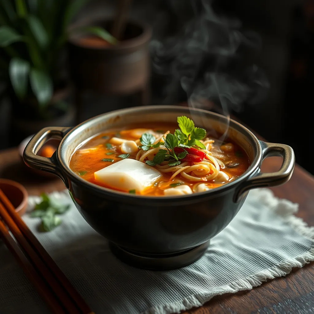 Delicious bowl thai