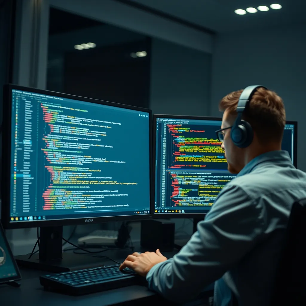 Developer troubleshooting code