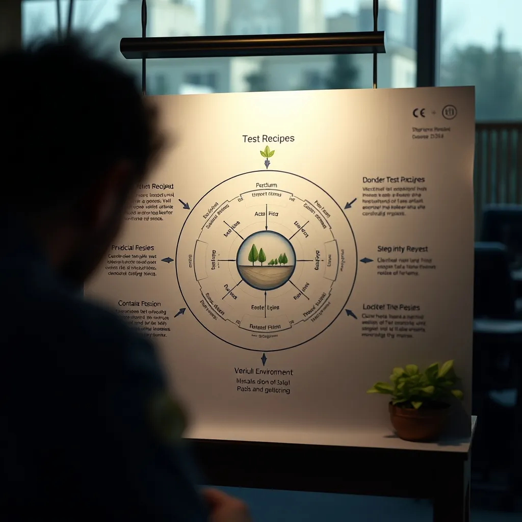 Một sơ đồ minh họa việc điều chỉnh công thức kiểm thử cho các môi trường khác nhau Diagram illustrating adaptation