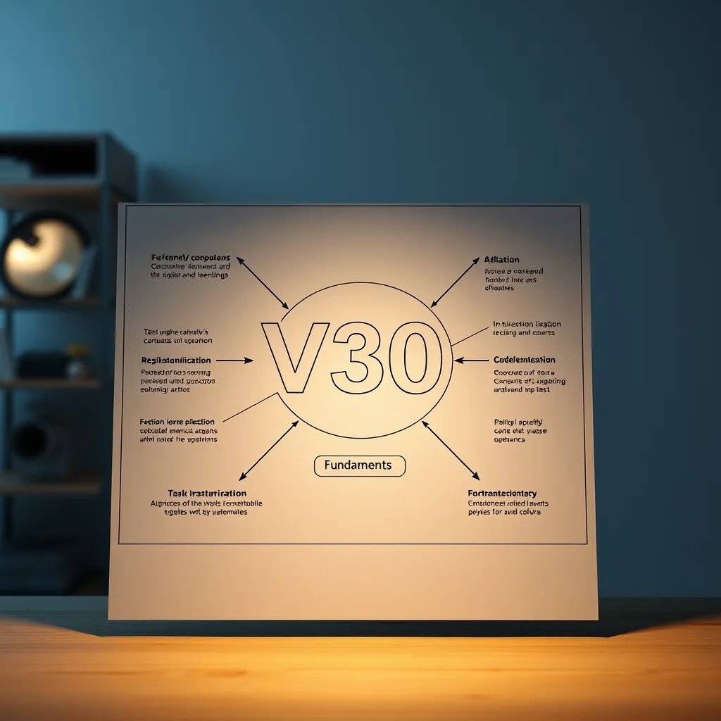 V30テストの基本要素を示す図