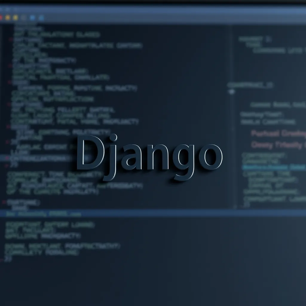 Django logo background