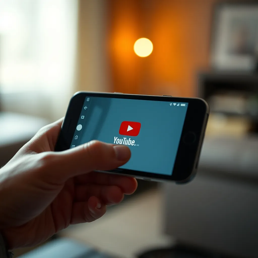 スマートフォンにYouTubeアプリをダウンロードする スマートフォンにYouTubeアプリをダウンロードする
