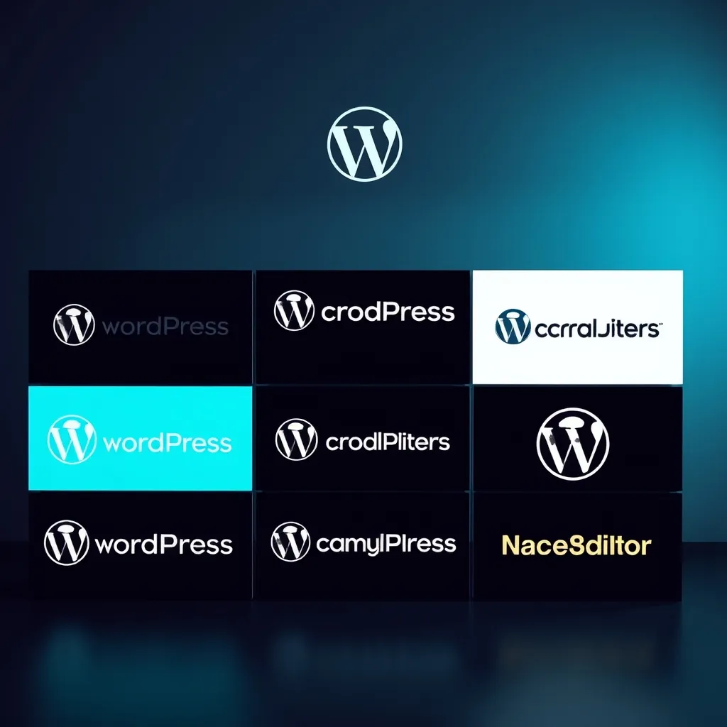 Lưới so sánh sáu trình tạo trang WordPress hàng đầu với các điểm nổi bật Feature comparison highlights