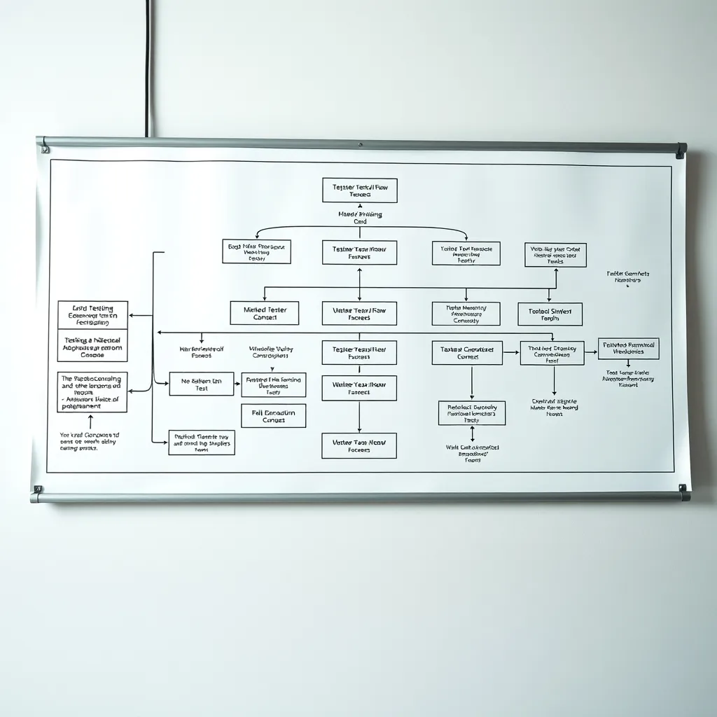 Flowchart outlining steps