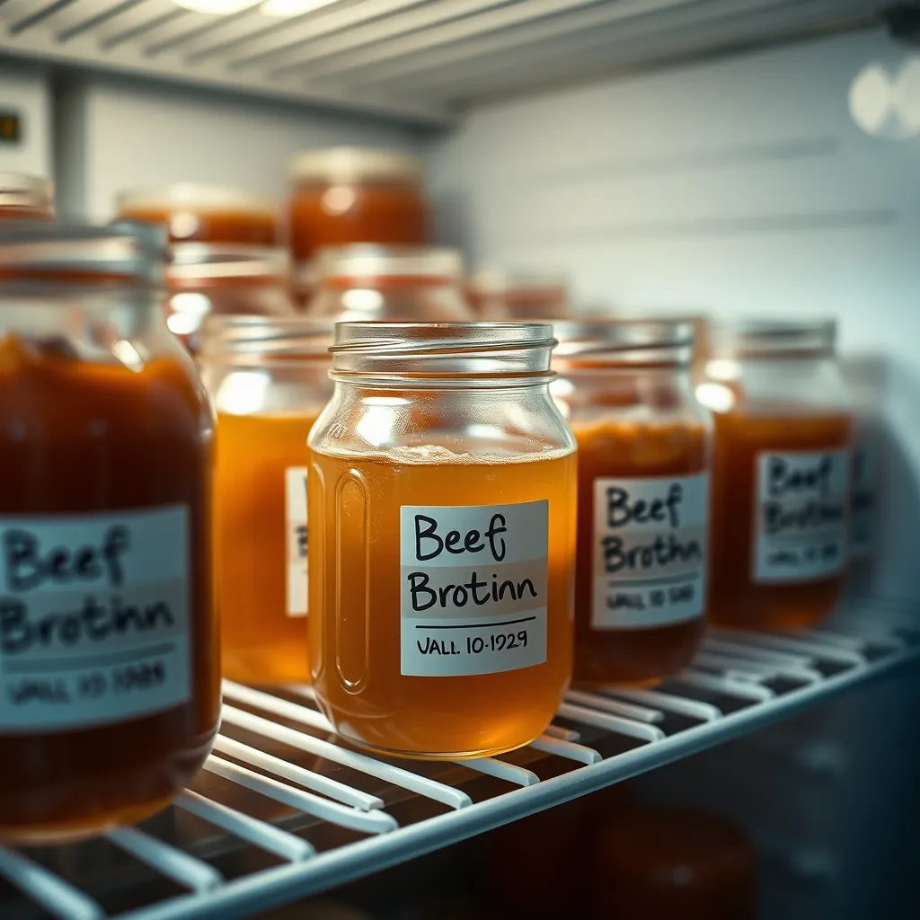 Glass jars filled