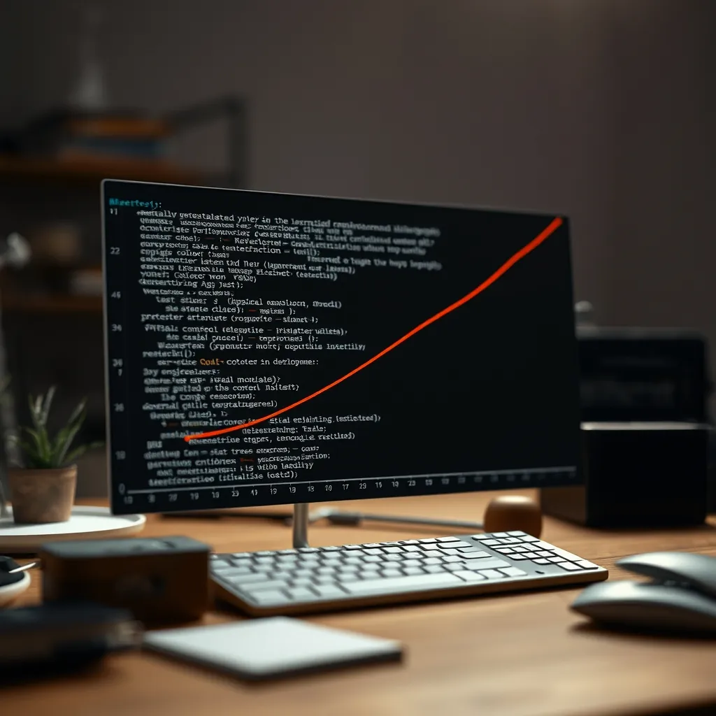 Graphic illustrating the learning curve of Rust for developers Graphic illustrating learning