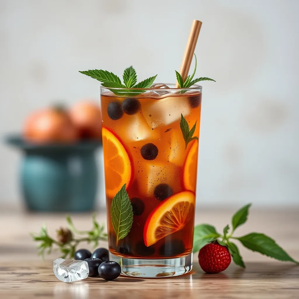 Healthfocused iced tea