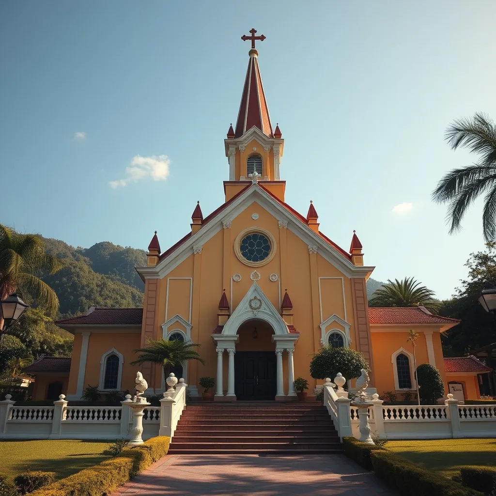 Nhà thờ Con Gà với kiến trúc độc đáo Iconic rooster church