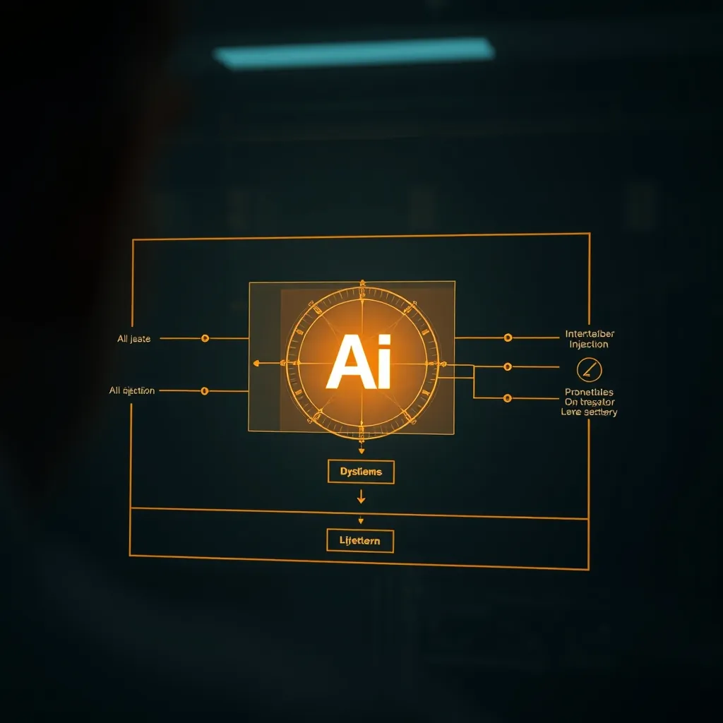 AI画像注入技術を説明する図 Image injection technology