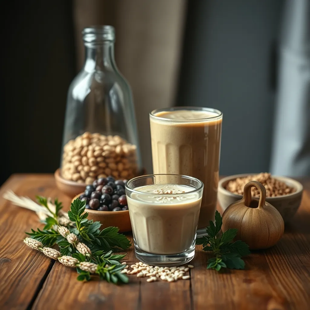 Ingredients making barley