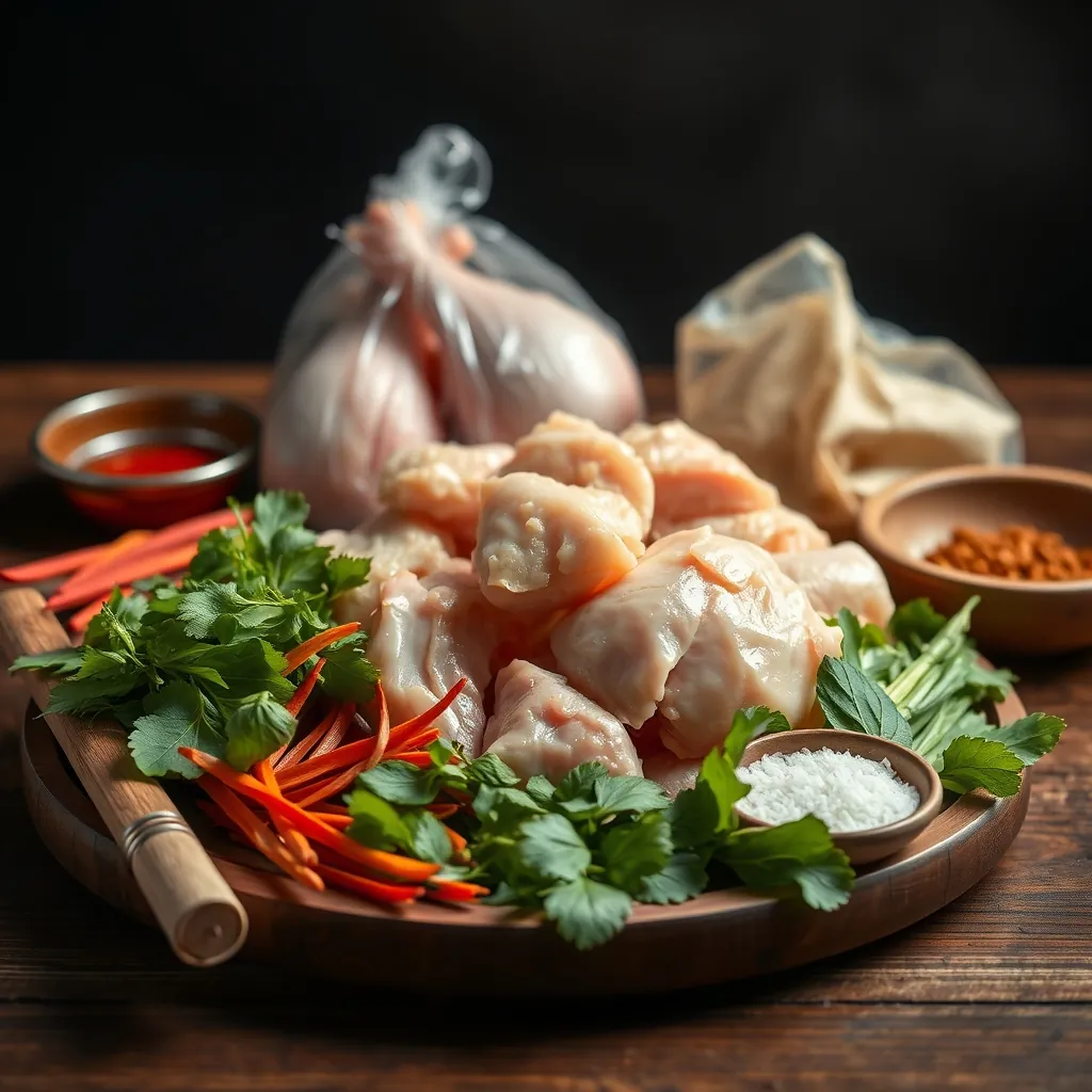 Ingredients making traditional