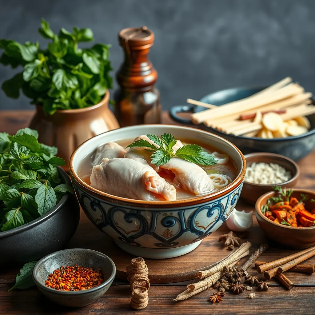 Ingredients making traditional