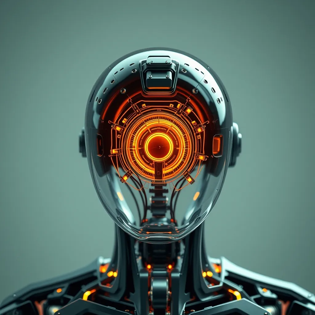 (Ein konzeptionelles Bild von Künstlicher Intelligenz und ihren Herausforderungen)