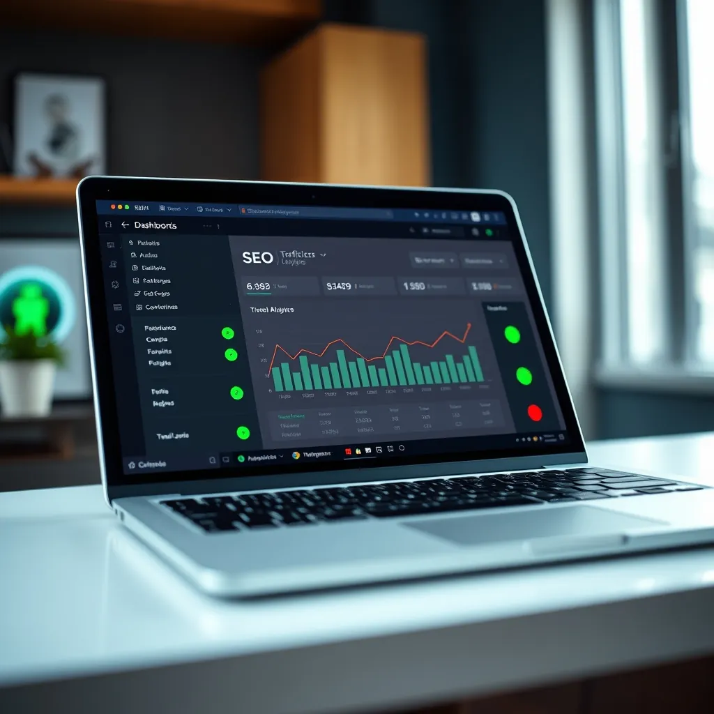 Laptop screen displaying