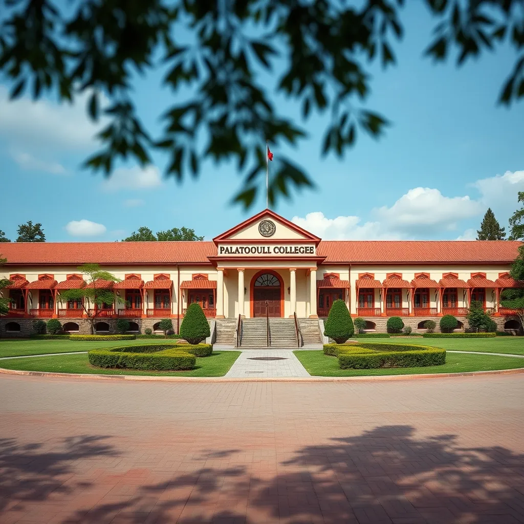 Khuôn viên đẹp của Trường Cao Đẳng Sư Phạm Đà Lạt với những tòa nhà cổ Lat pedagogical college