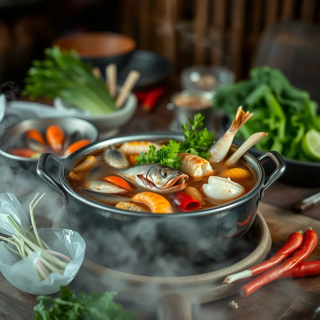 Lẩu mắm đậm đà - đặc sản không thể bỏ lỡ
