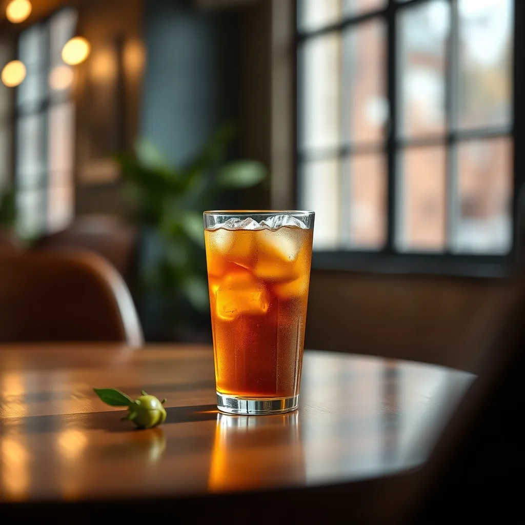 冷たいお茶のカップ 冷たいお茶のカップ
