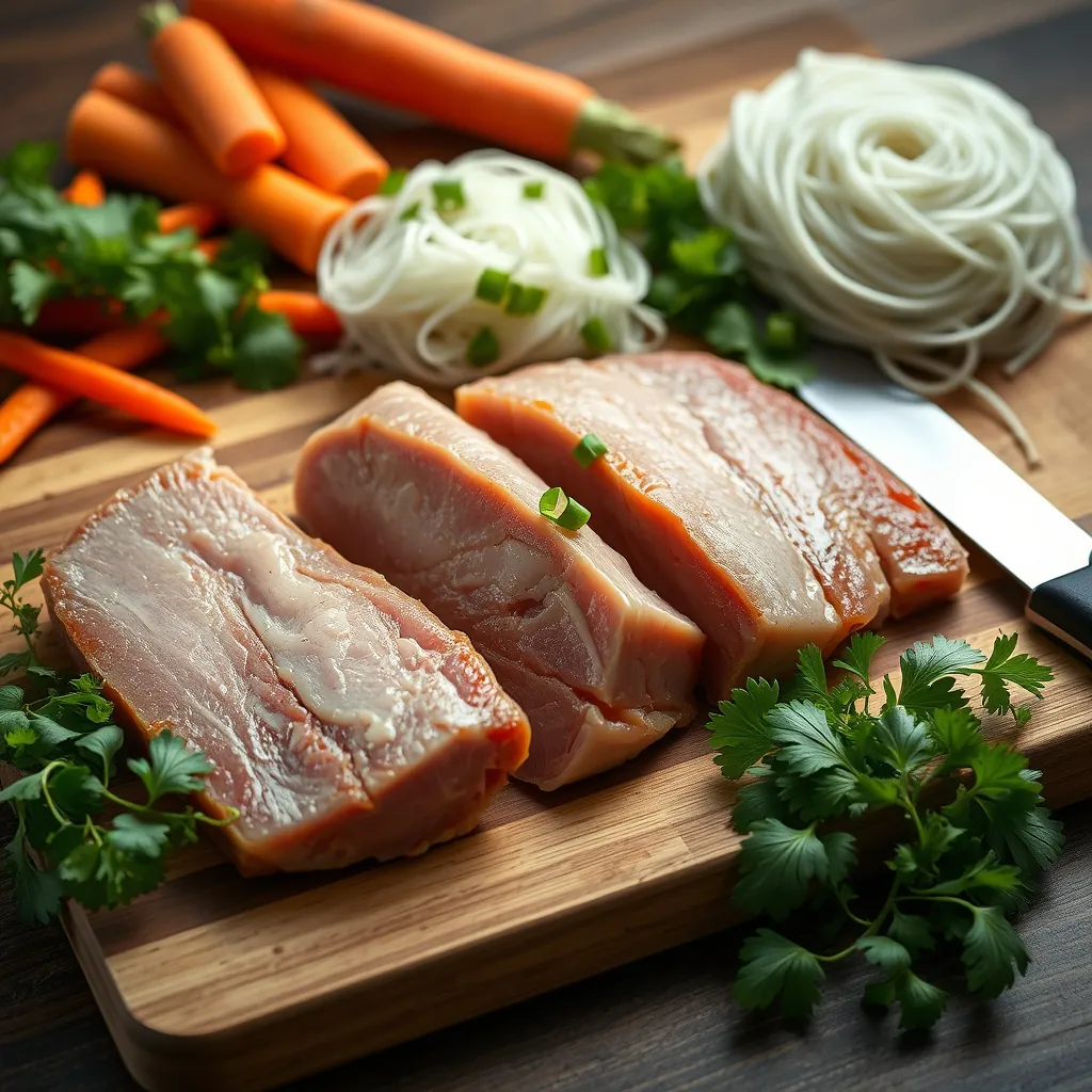 Lựa chọn nguyên liệu tươi ngon cho món bún chả Hà Nội Lựa chọn nguyên liệu tươi ngon cho món bún chả Hà Nội